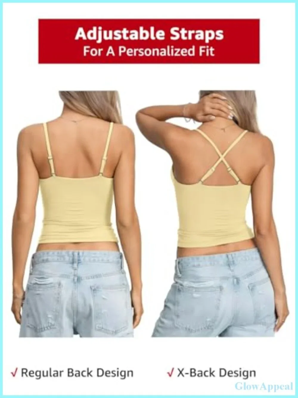 Double Lined V Neck Crop Cami Tank Top Y2K Going Out Shirt